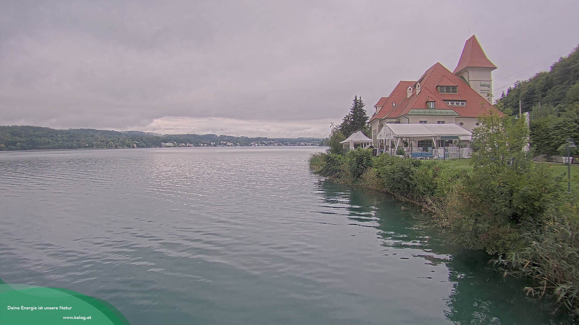 Archiv Foto Webcam Schaukraftwerk Forstsee Wörthersee