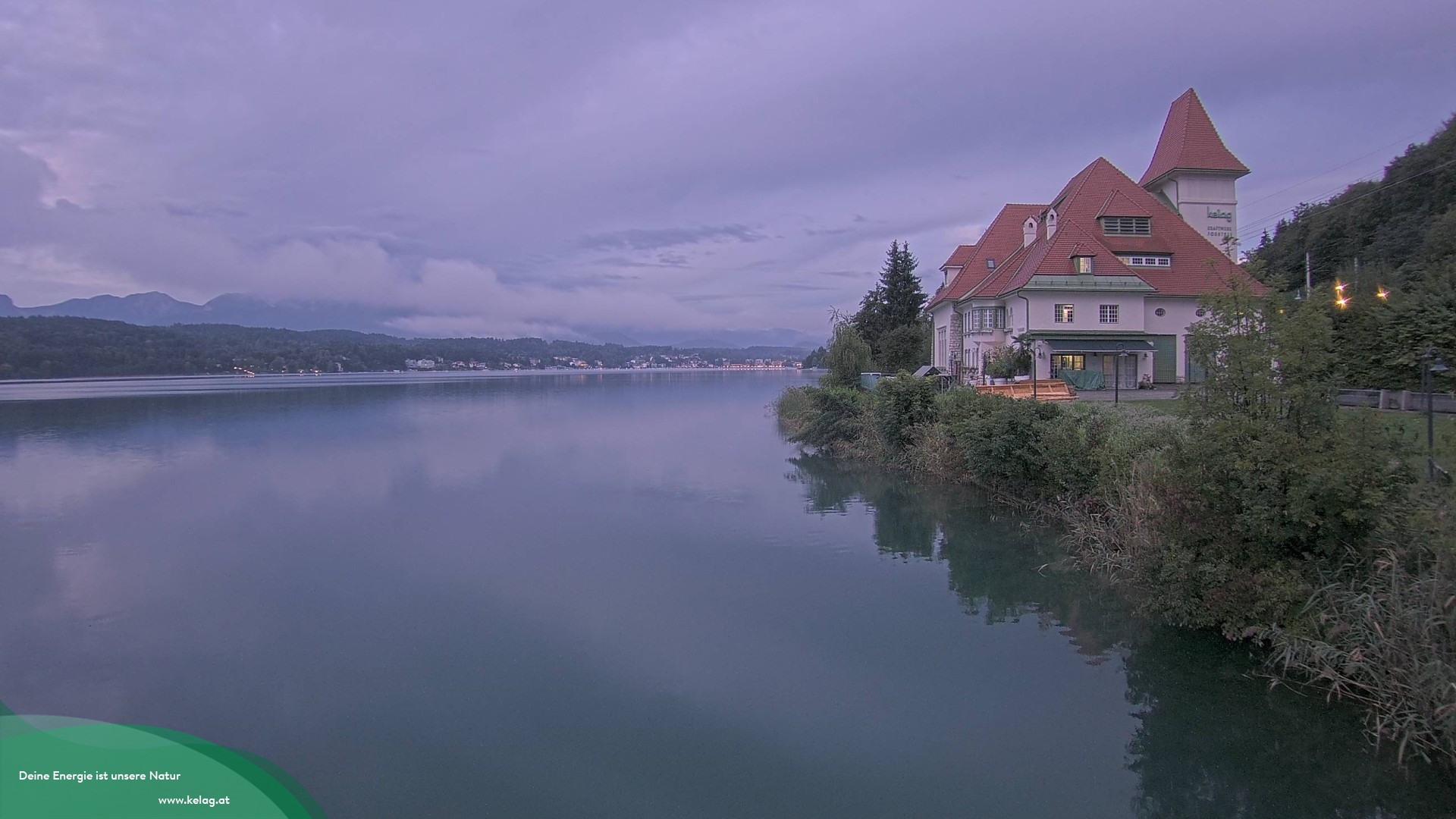 Archiv Foto Webcam Schaukraftwerk Forstsee Wörthersee