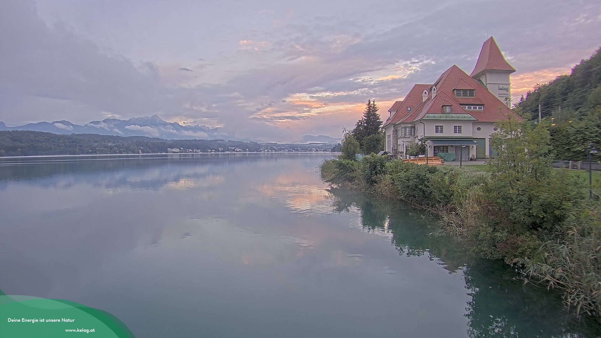 Archiv Foto Webcam Schaukraftwerk Forstsee Wörthersee