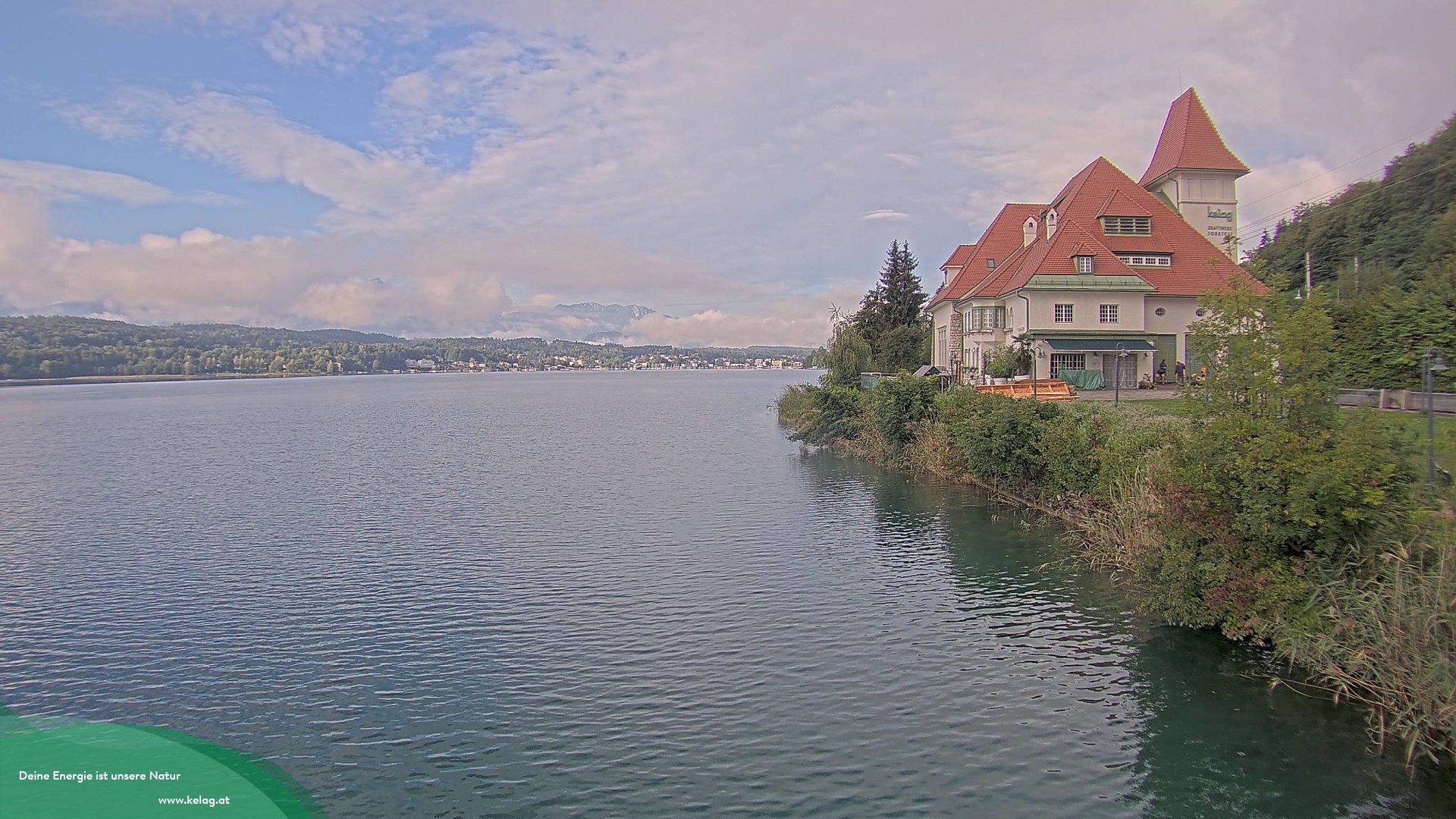 Archiv Foto Webcam Schaukraftwerk Forstsee Wörthersee