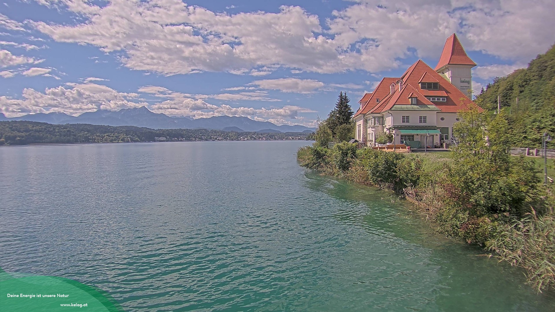 Archiv Foto Webcam Schaukraftwerk Forstsee Wörthersee