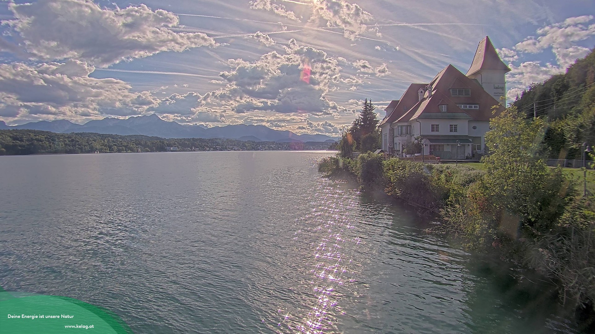 Archiv Foto Webcam Schaukraftwerk Forstsee Wörthersee