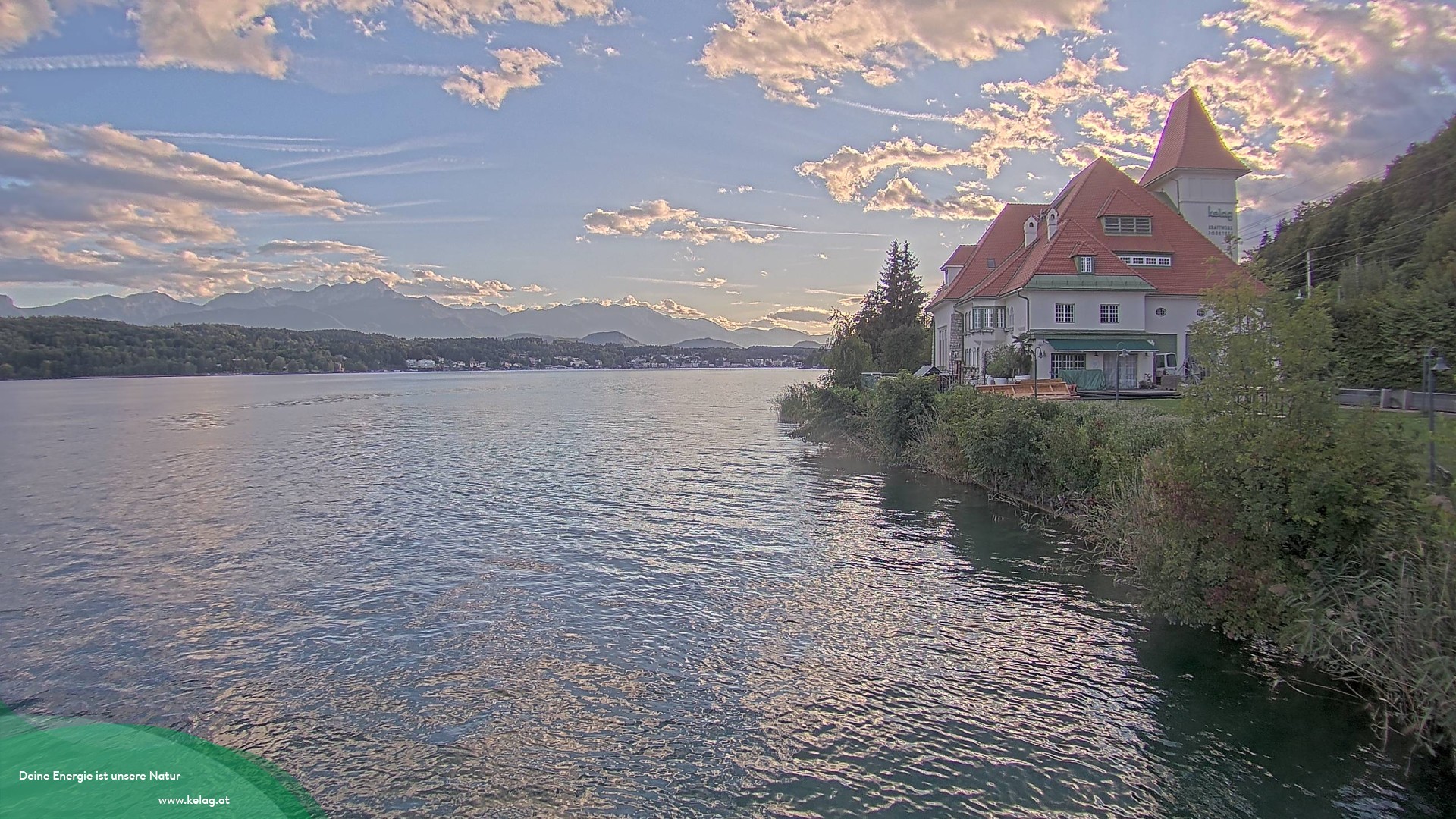 Archiv Foto Webcam Schaukraftwerk Forstsee Wörthersee