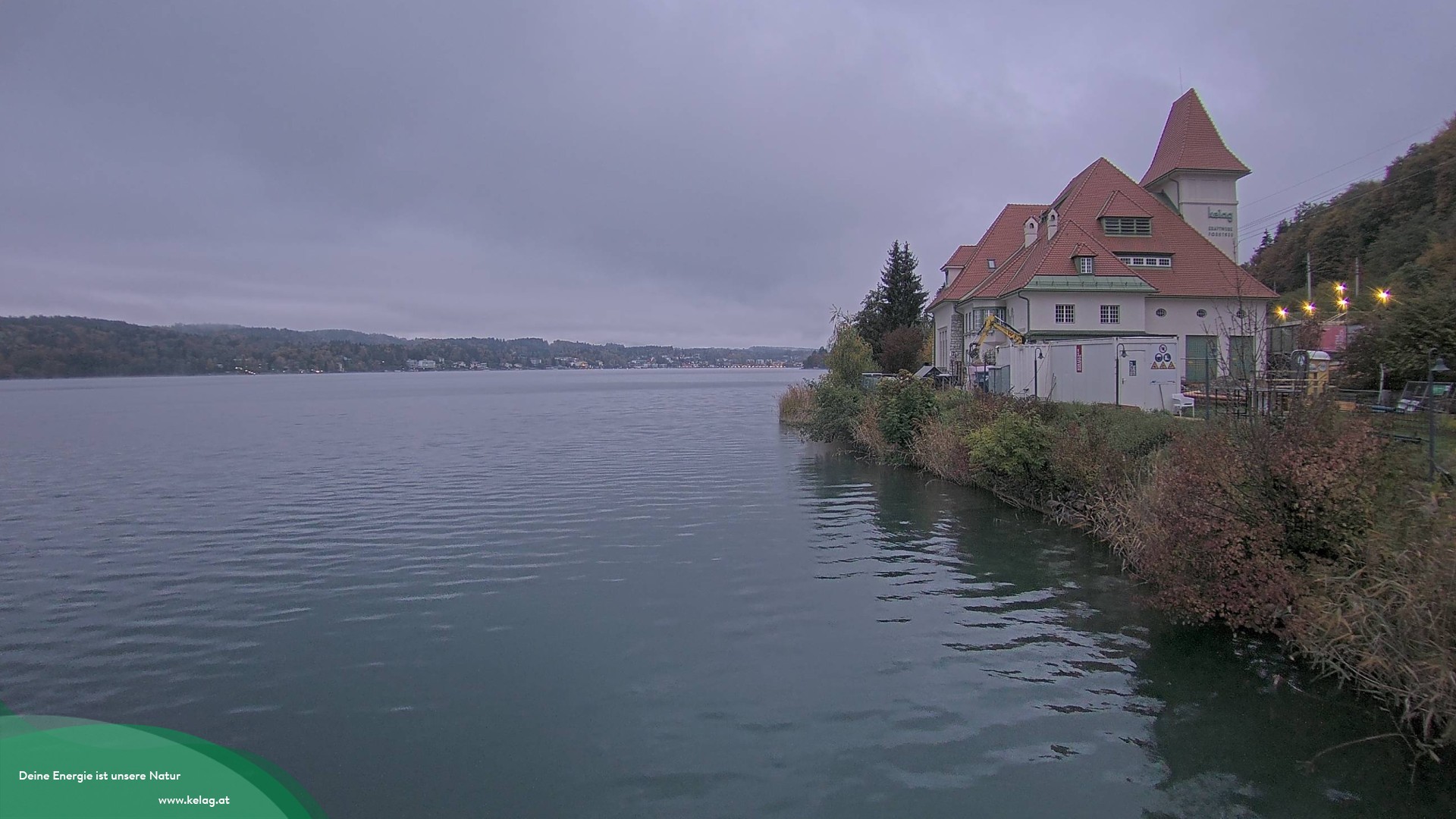 Archiv Foto Webcam Schaukraftwerk Forstsee Wörthersee