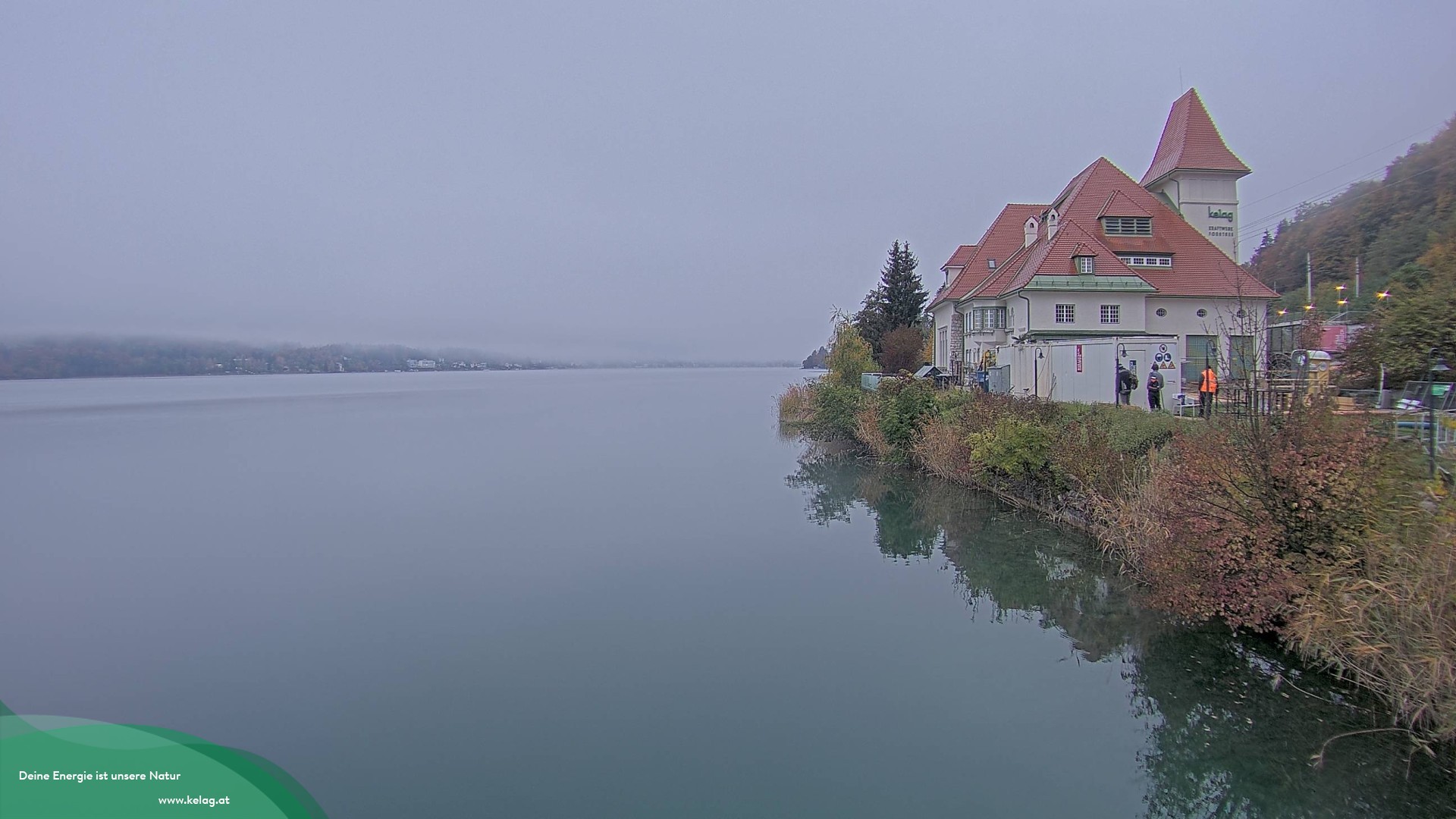 Archiv Foto Webcam Schaukraftwerk Forstsee Wörthersee