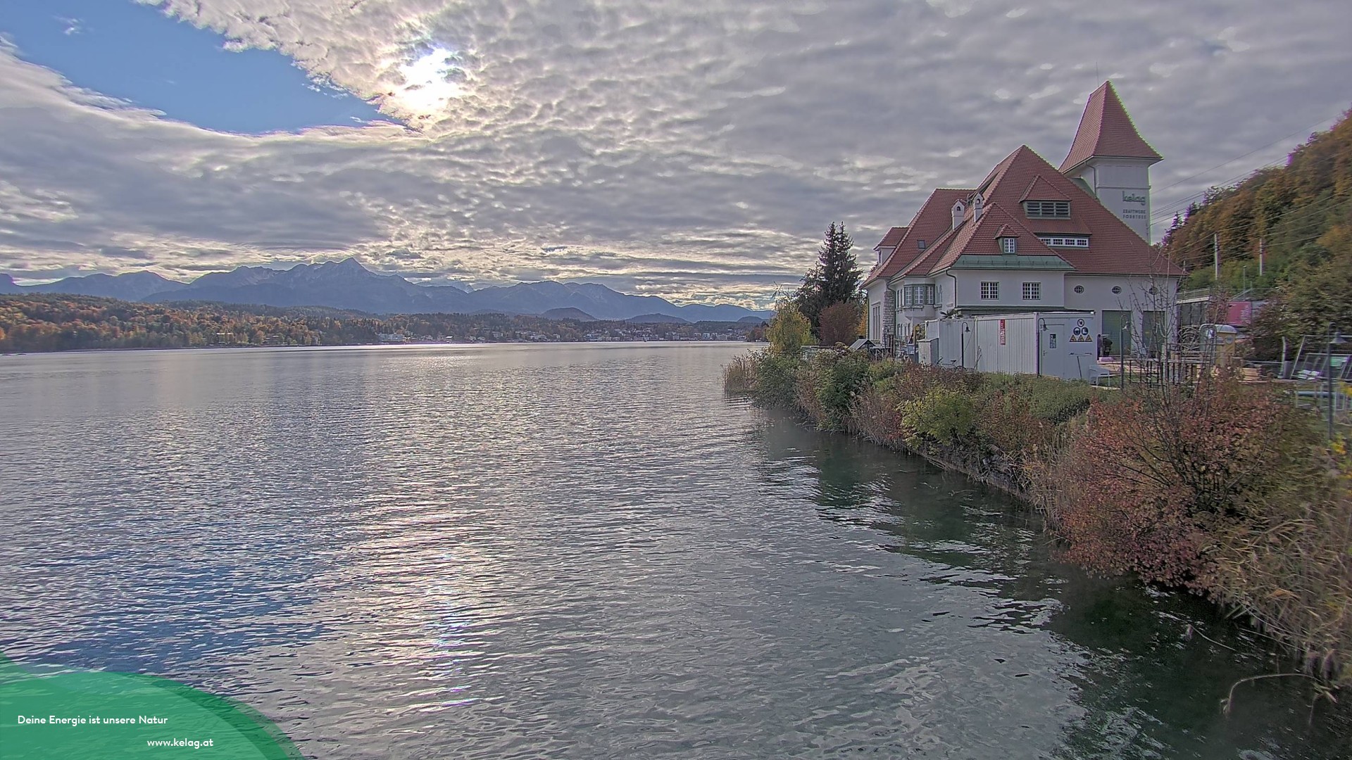 Archiv Foto Webcam Schaukraftwerk Forstsee Wörthersee