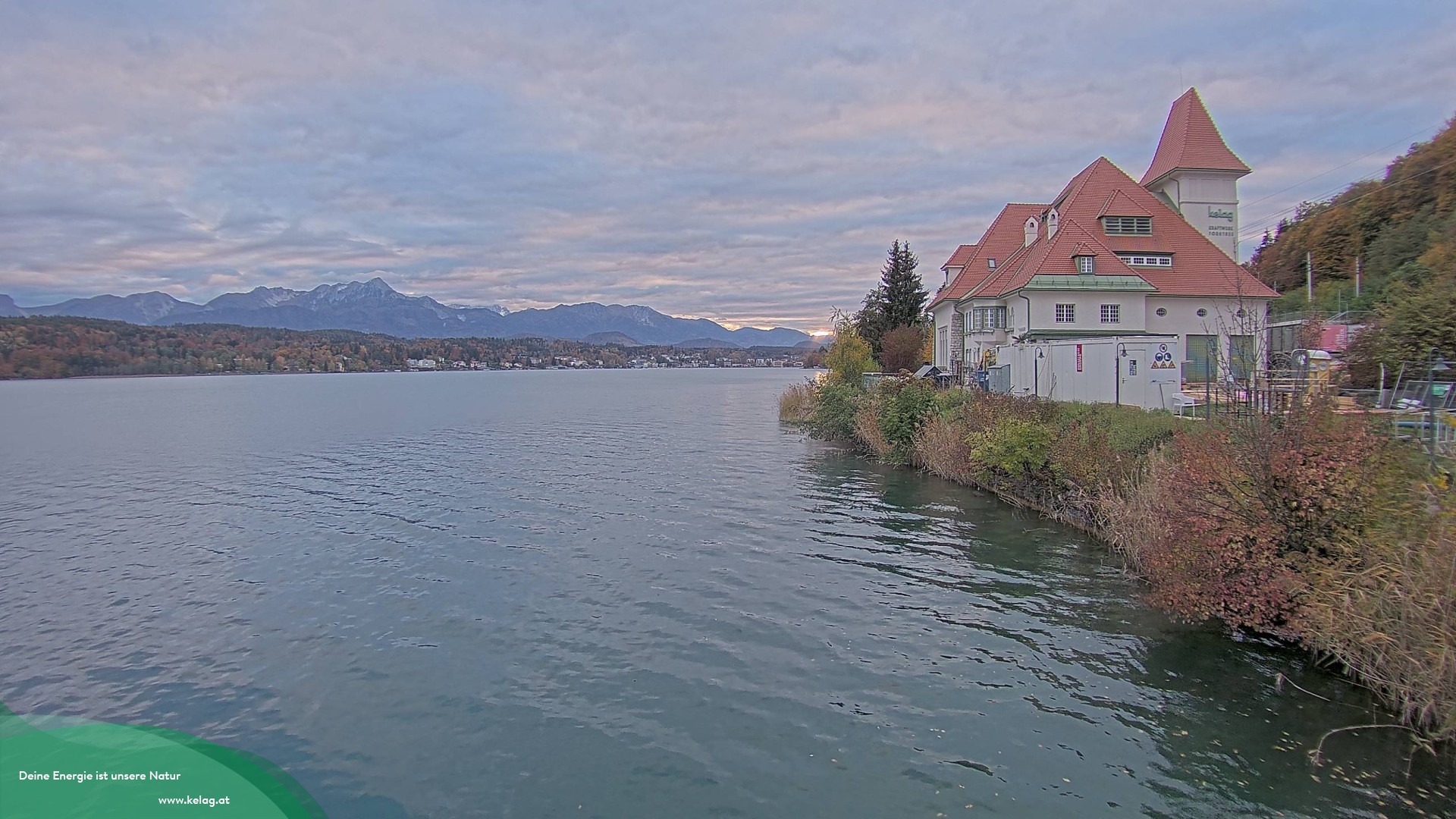 Archiv Foto Webcam Schaukraftwerk Forstsee Wörthersee