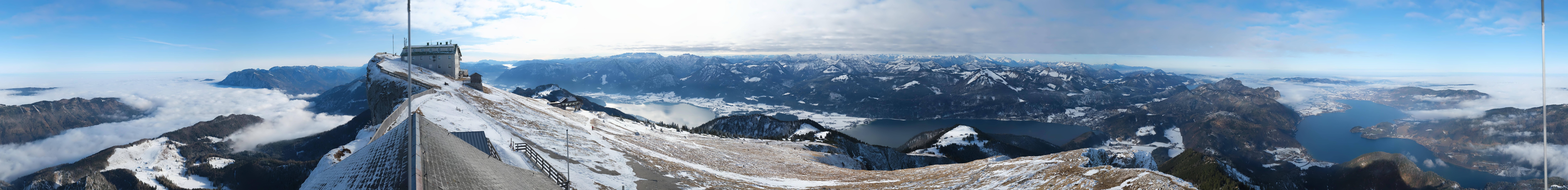 Archiv Foto Webcam Panoramablick Schafberg