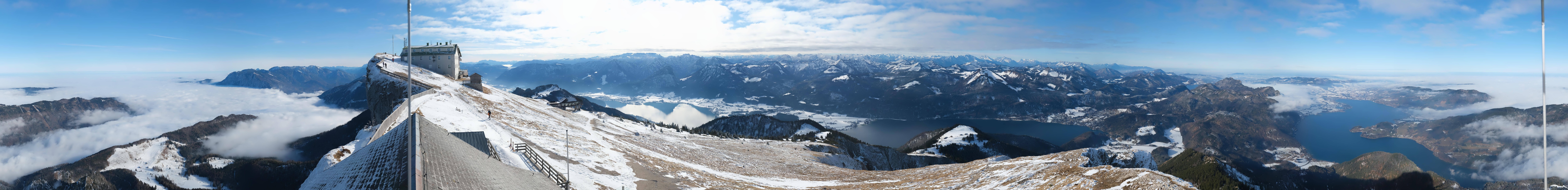 Archiv Foto Webcam Panoramablick Schafberg