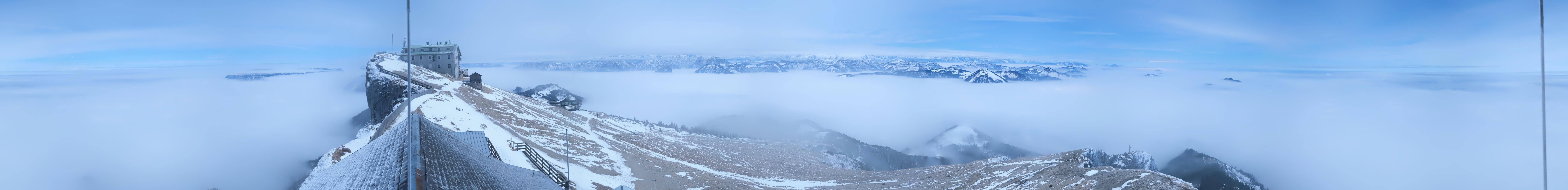 Archived image Webcam Panoramic View, Mount Schafberg