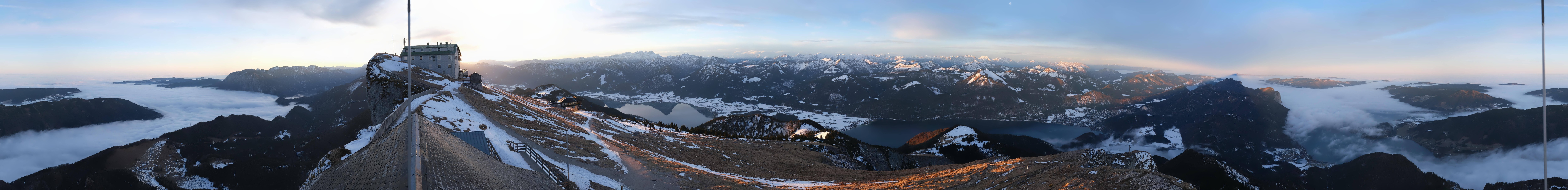 Archiv Foto Webcam Panoramablick Schafberg