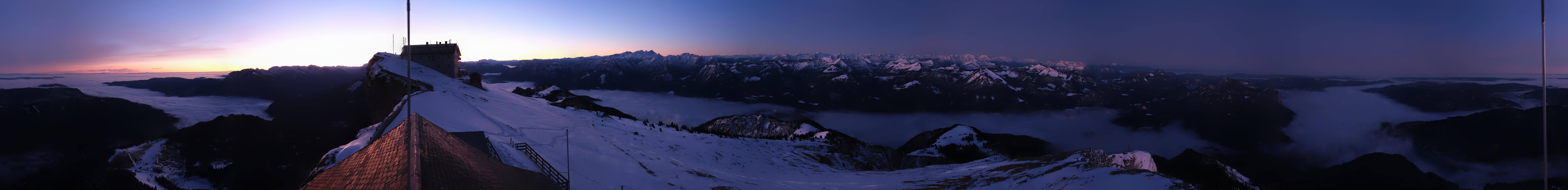 Archived image Webcam Panoramic View, Mount Schafberg