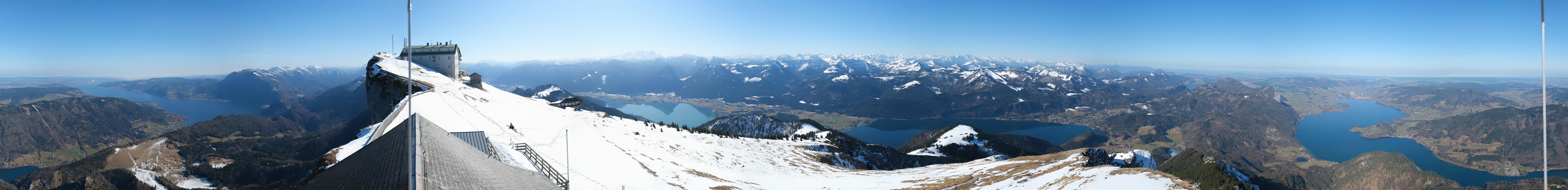 Archiv Foto Webcam Panoramablick Schafberg