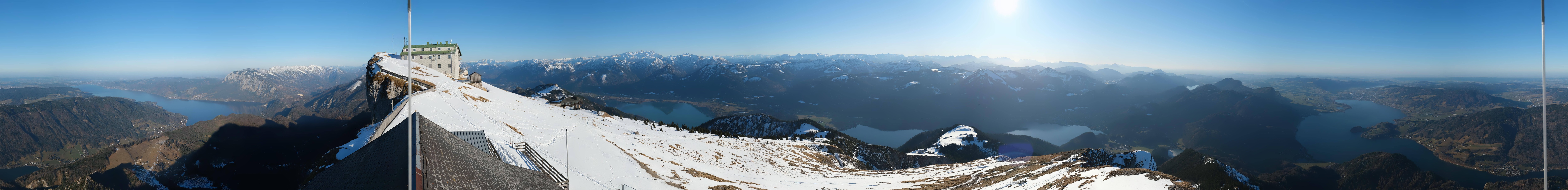 Archiv Foto Webcam Panoramablick Schafberg