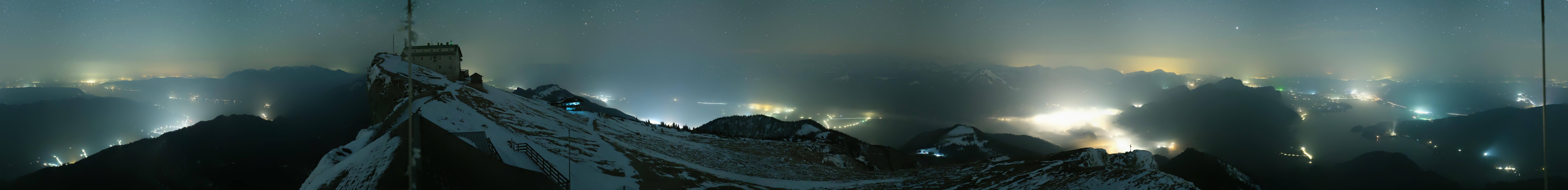 Archived image Webcam Panoramic View, Mount Schafberg