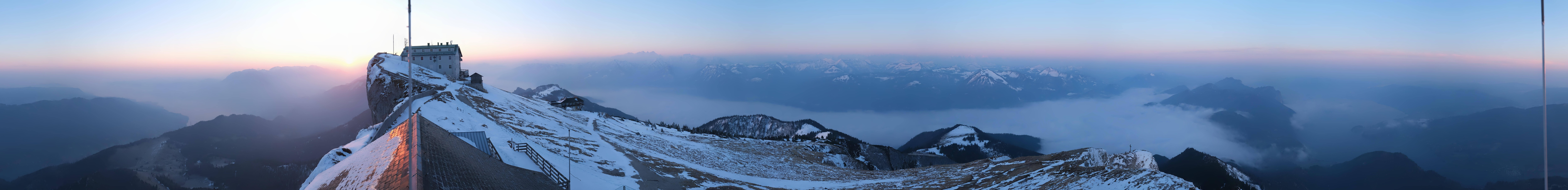 Archived image Webcam Panoramic View, Mount Schafberg