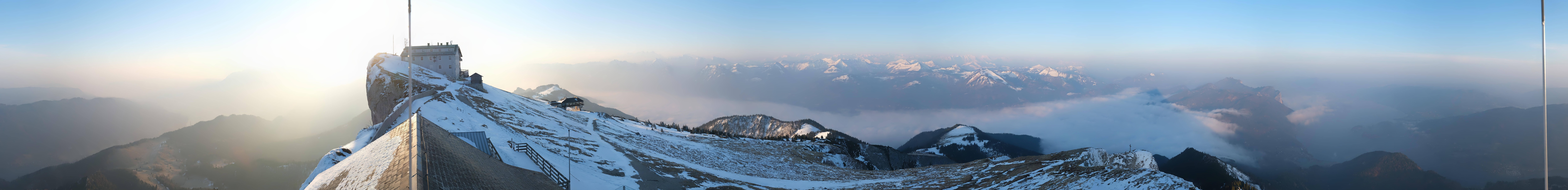 Archived image Webcam Panoramic View, Mount Schafberg