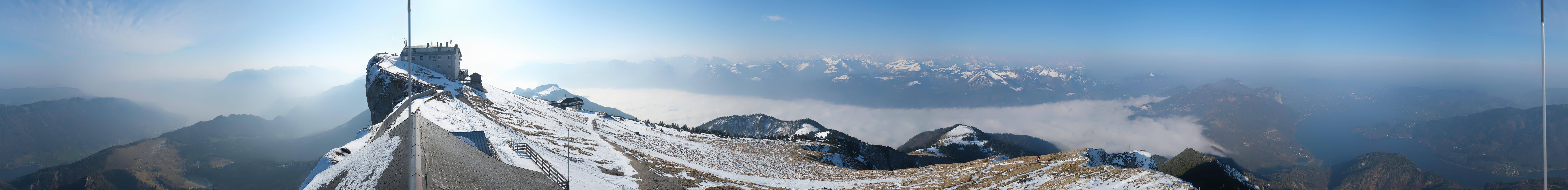 Archived image Webcam Panoramic View, Mount Schafberg