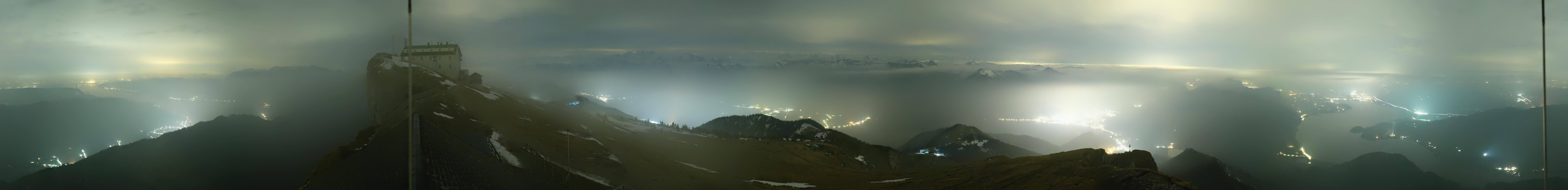 Archived image Webcam Panoramic View, Mount Schafberg