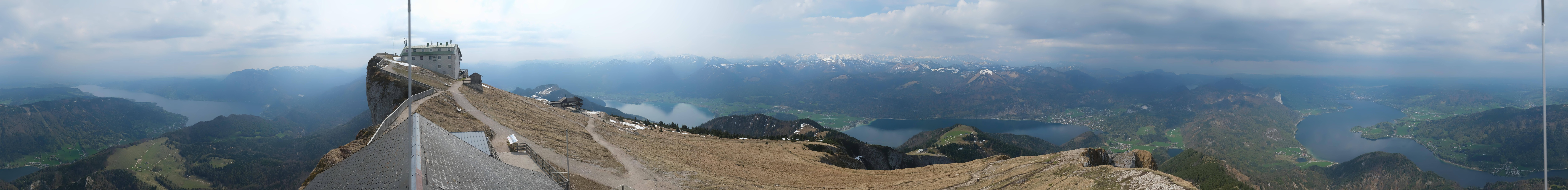 Archived image Webcam Panoramic View, Mount Schafberg