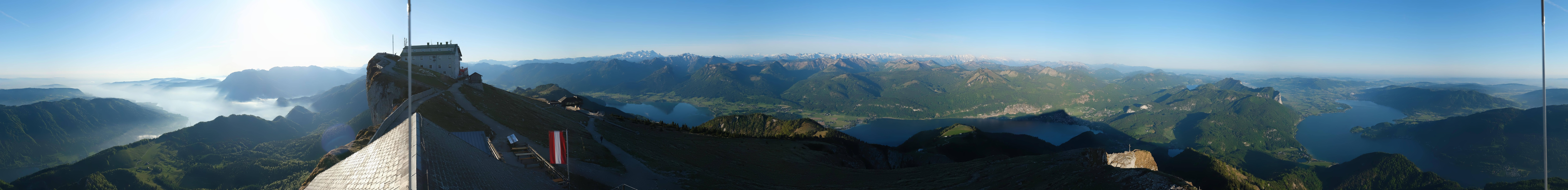 Archiv Foto Webcam Panoramablick Schafberg
