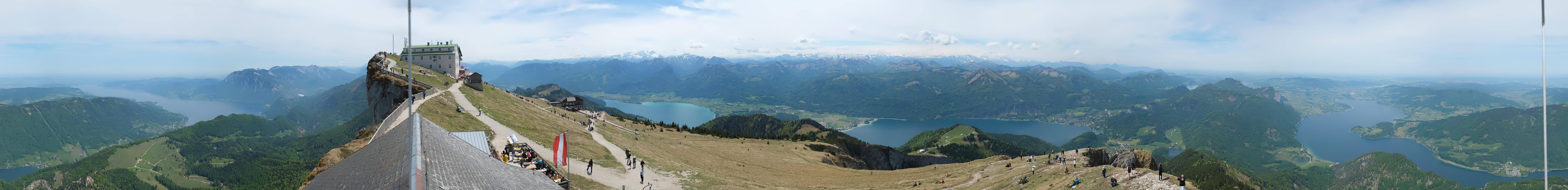 Archiv Foto Webcam Panoramablick Schafberg