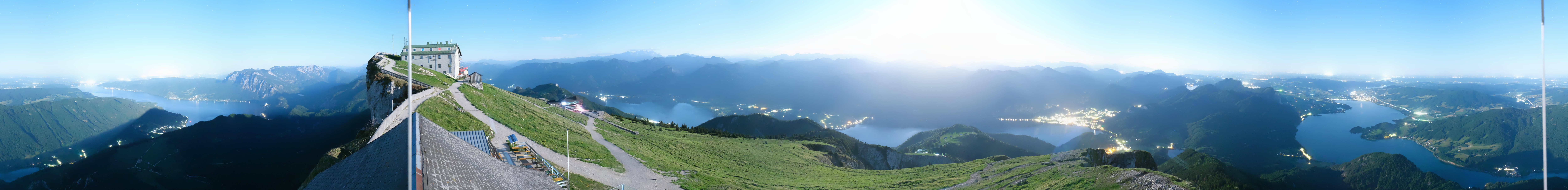 Archiv Foto Webcam Panoramablick Schafberg