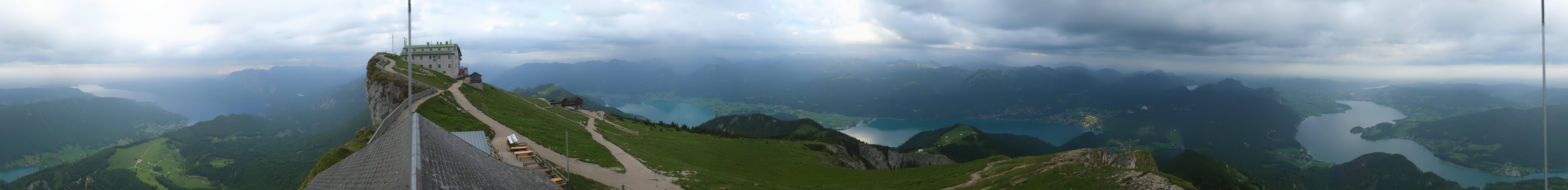 Archived image Webcam Panoramic View, Mount Schafberg