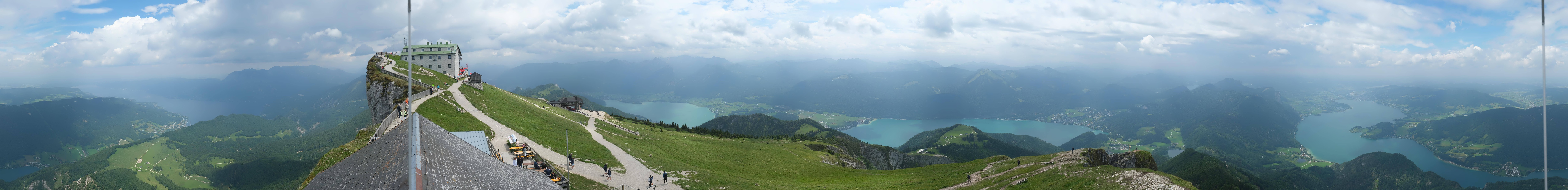 Archived image Webcam Panoramic View, Mount Schafberg