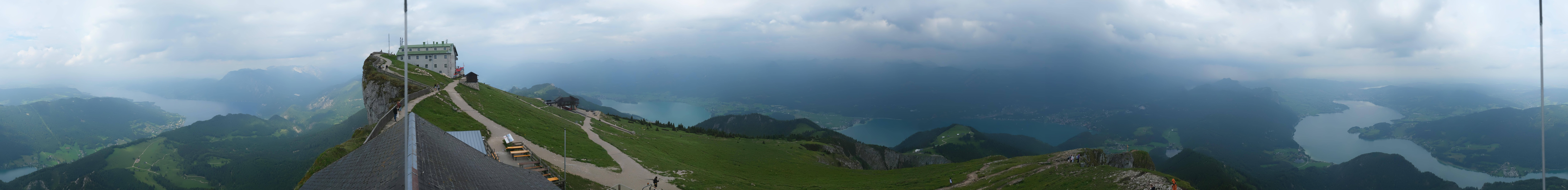 Archived image Webcam Panoramic View, Mount Schafberg
