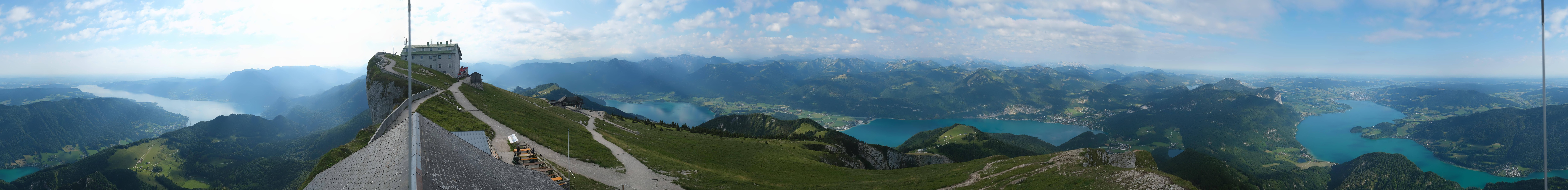 Archiv Foto Webcam Panoramablick Schafberg