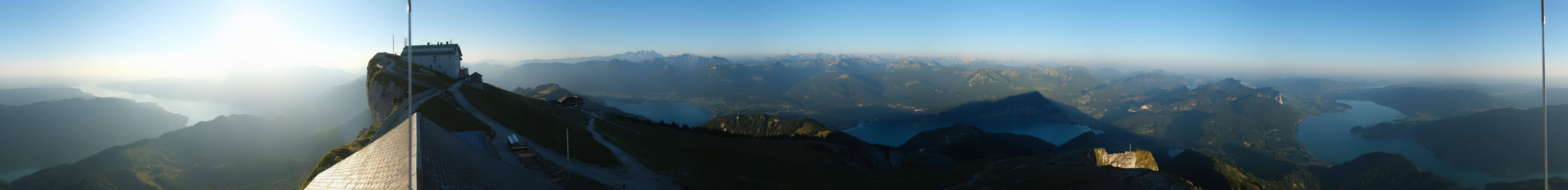 Archiv Foto Webcam Panoramablick Schafberg