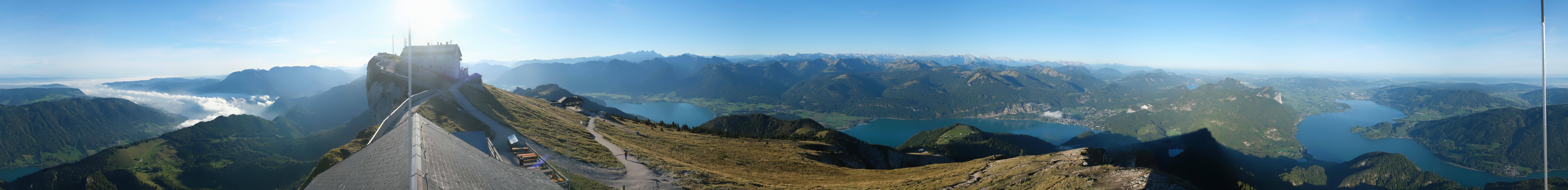 Archiv Foto Webcam Panoramablick Schafberg