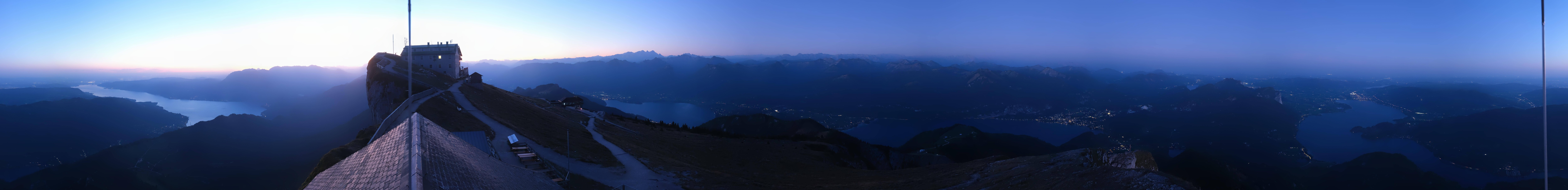 Archiv Foto Webcam Panoramablick Schafberg