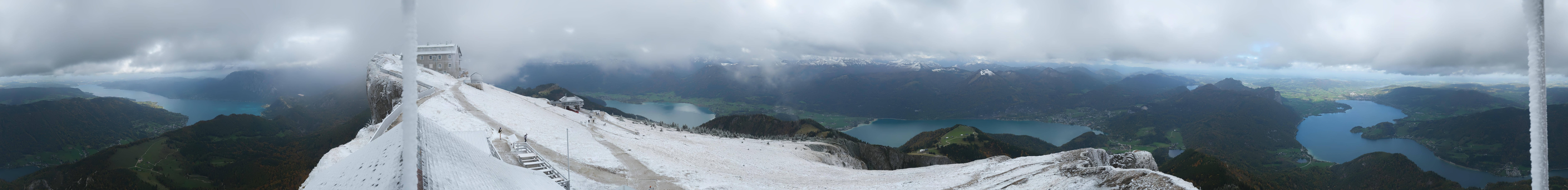Archived image Webcam Panoramic View, Mount Schafberg