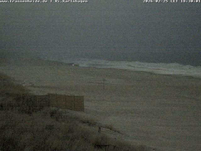 Archiv Foto Webcam Usedom: Strand von Karlshagen und Trassenheide
