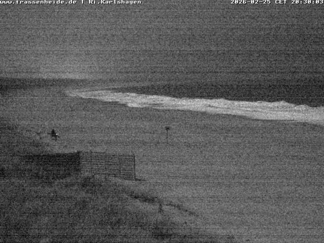 Archiv Foto Webcam Usedom: Strand von Karlshagen und Trassenheide