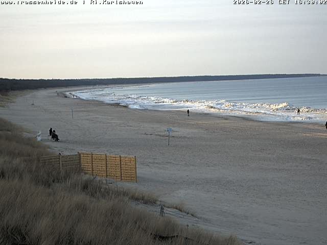 Archived image Webcam Beach of Usedom, near Trassenheide and Karlshagen
