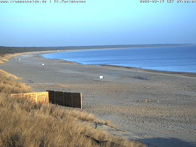 Archiv Foto Webcam Usedom: Strand von Karlshagen und Trassenheide