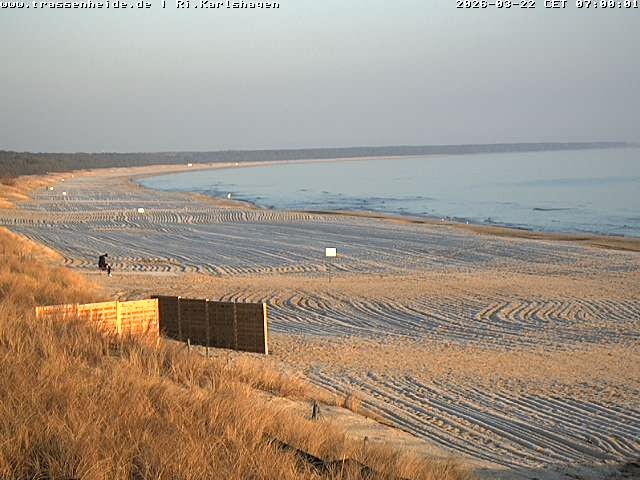 Archiv Foto Webcam Usedom: Strand von Karlshagen und Trassenheide