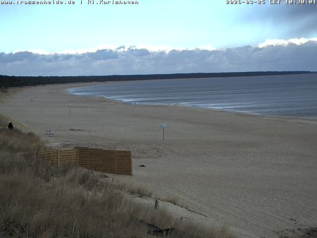 Archived image Webcam Beach of Usedom, near Trassenheide and Karlshagen