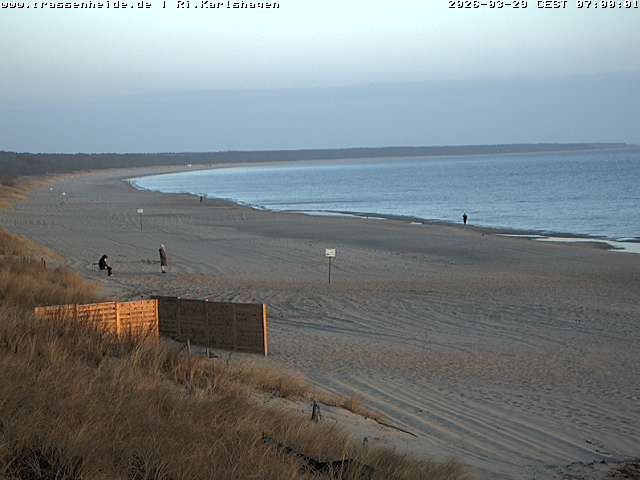 Archiv Foto Webcam Usedom: Strand von Karlshagen und Trassenheide