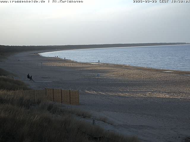 Archiv Foto Webcam Usedom: Strand von Karlshagen und Trassenheide