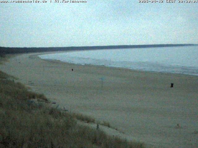 Archived image Webcam Beach of Usedom, near Trassenheide and Karlshagen