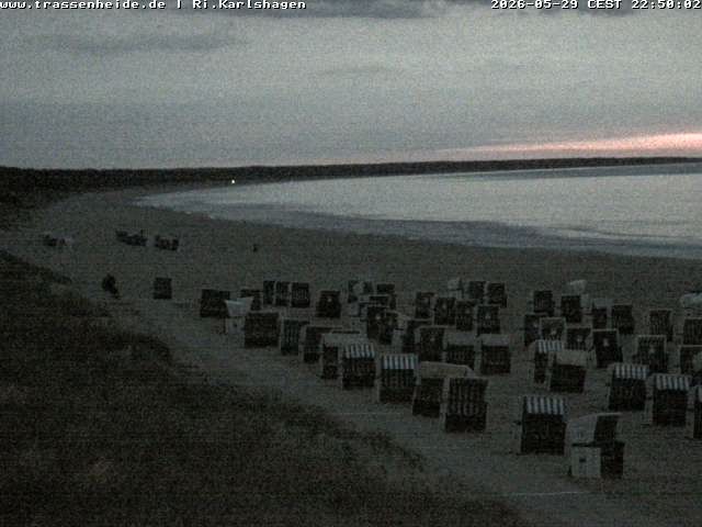 Archiv Foto Webcam Usedom: Strand von Karlshagen und Trassenheide