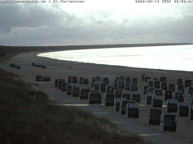 Archiv Foto Webcam Usedom: Strand von Karlshagen und Trassenheide