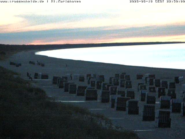 Archiv Foto Webcam Usedom: Strand von Karlshagen und Trassenheide