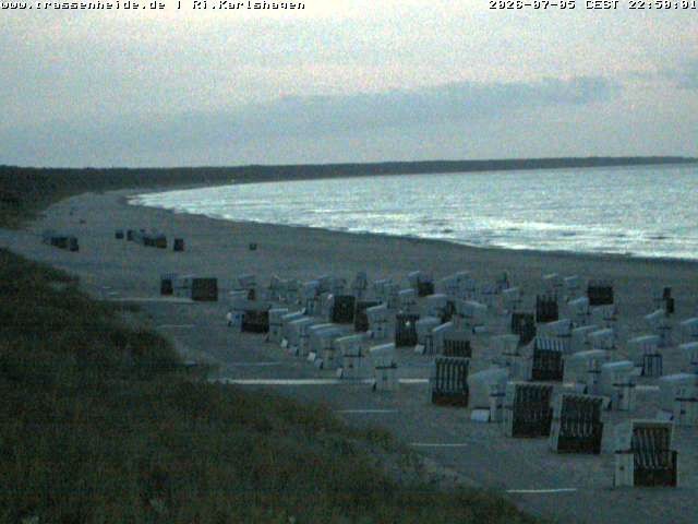 Archiv Foto Webcam Usedom: Strand von Karlshagen und Trassenheide