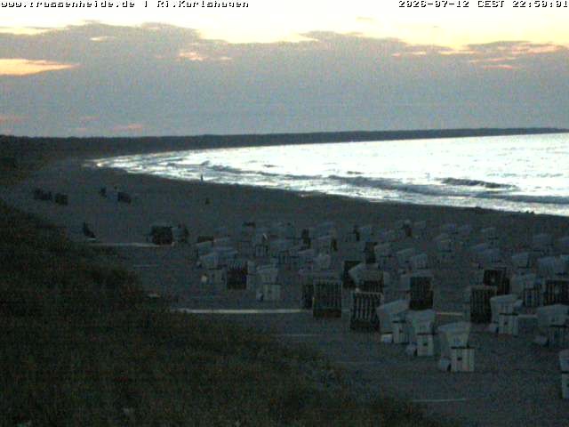 Archiv Foto Webcam Usedom: Strand von Karlshagen und Trassenheide