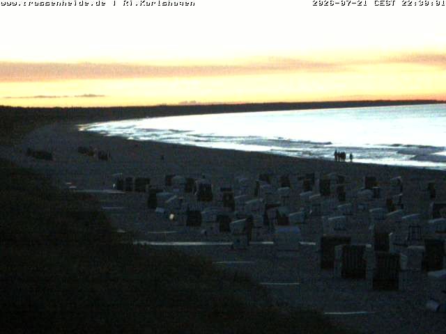 Archiv Foto Webcam Usedom: Strand von Karlshagen und Trassenheide